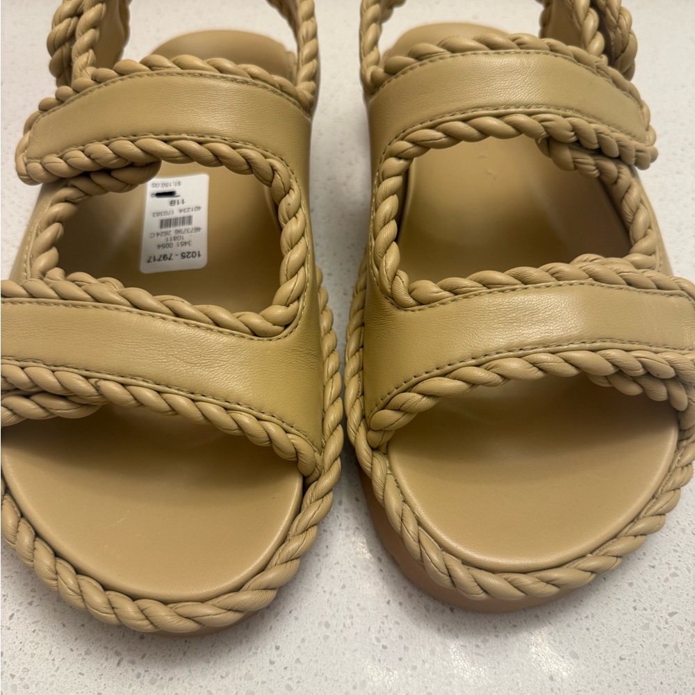 Bottega Veneta Jack Slingback Tan Sandals - NWT - NEVER WORN SIZE 41 - Picture 4 of 12